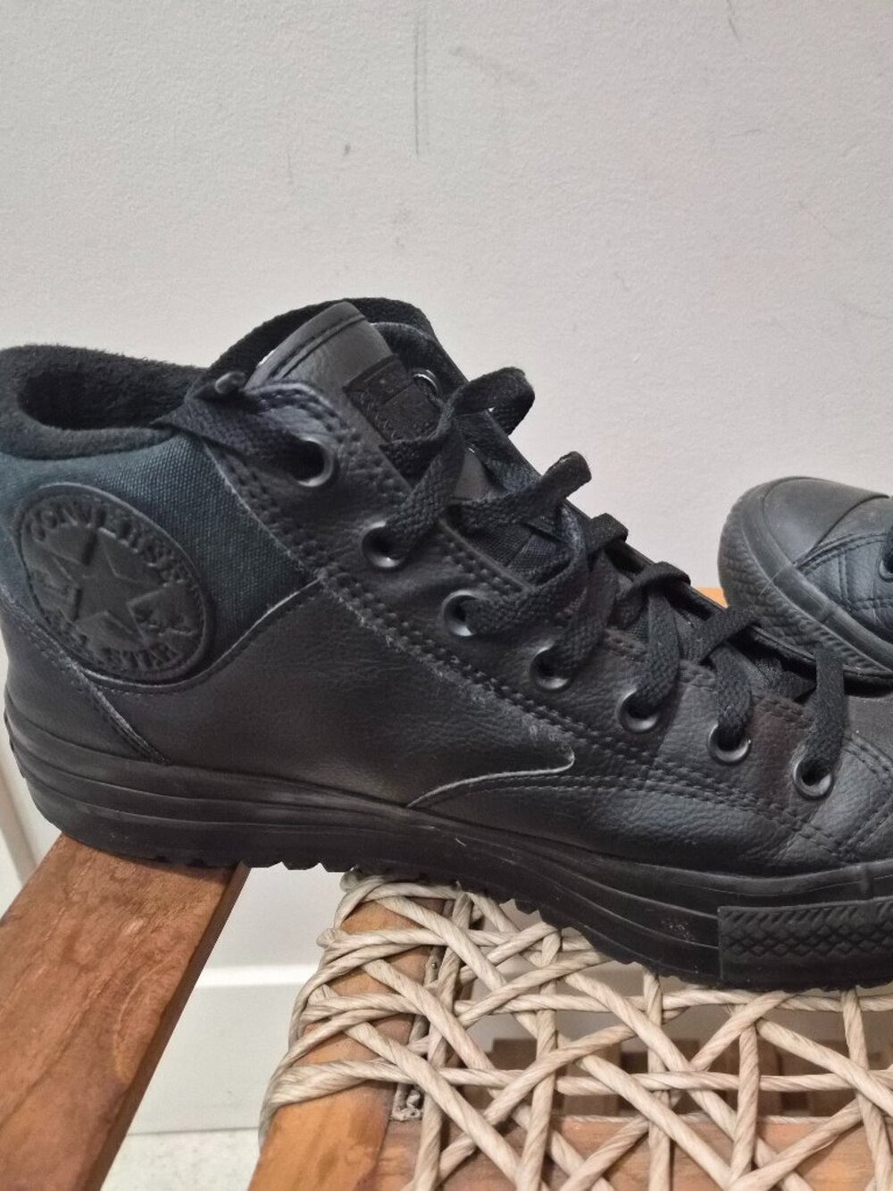 Converse Malden Street Boot All Terrain Triple Black Shoe Chuck Taylor
